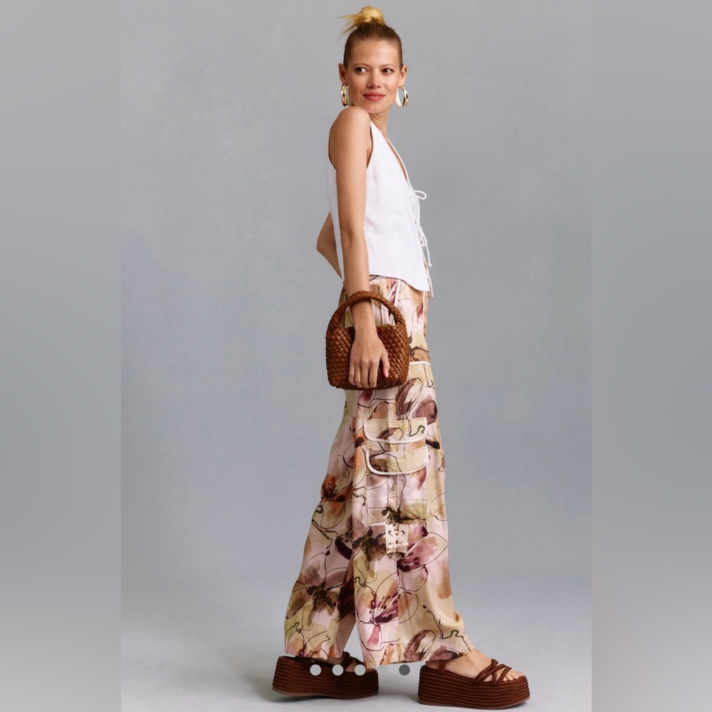 NWT By Anthropologie Palazzo Utility Pants 18W Plus